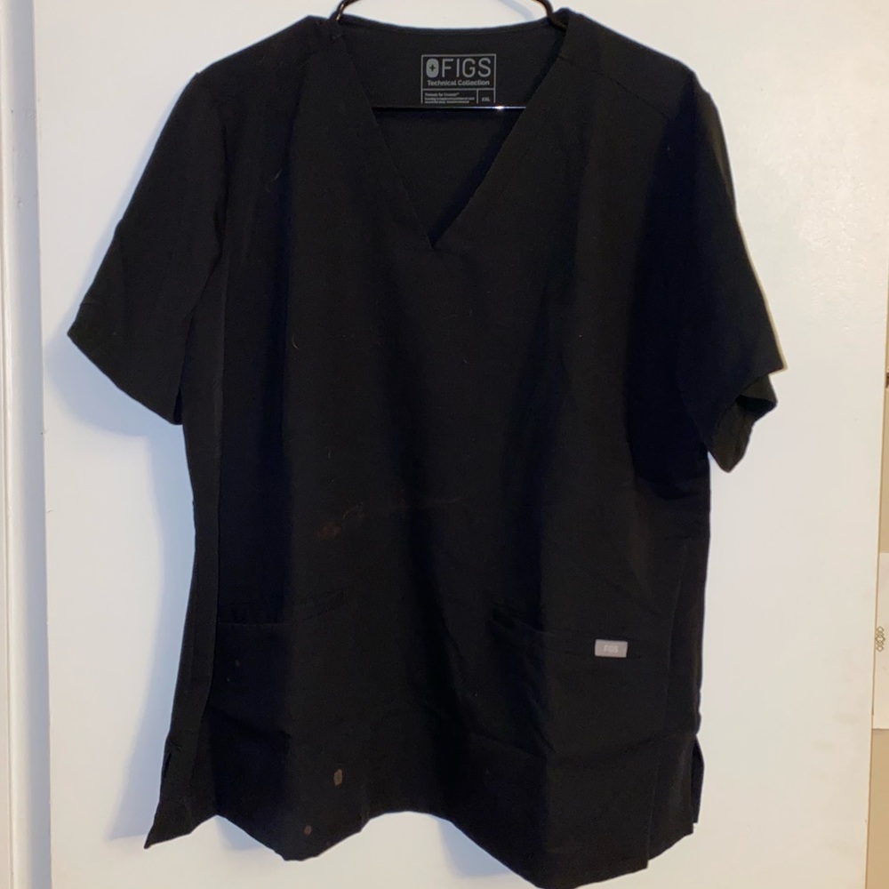 Damaged Figs Scrub Top